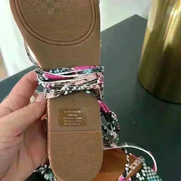 Vince Camuto lace up sandals size 9 - Picture 3 of 5